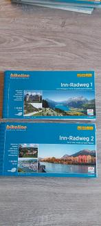 Bikeline Inn Radweg 1 en 2 Fietsgidsen 2 boekjes, Overige merken, Europa, Ophalen of Verzenden, Zo goed als nieuw