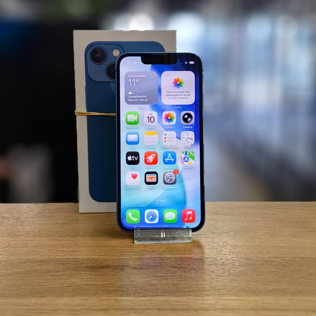 Apple iPhone 13 Mini 128GB Accu 77% | Blauw - Netjes, Apple, Zo goed als nieuw, Support@apple.com, One Apple Park Way
Cupertino, CA 95014
United States