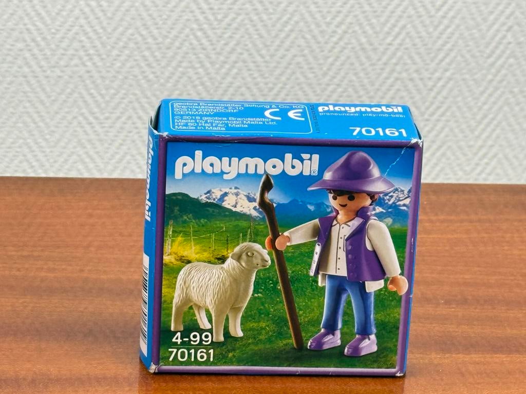Playmobil Herder met Schaap - Nieuw in doos (70161), Ophalen of Verzenden, Zo goed als nieuw, Complete set