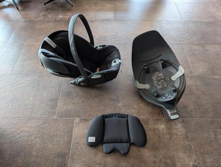 Autostoel Cybex Cloud T I-Size Sepia Black met Base T, Kinderen en Baby's, Autostoeltjes, Zo goed als nieuw, Overige merken, 0 t/m 13 kg