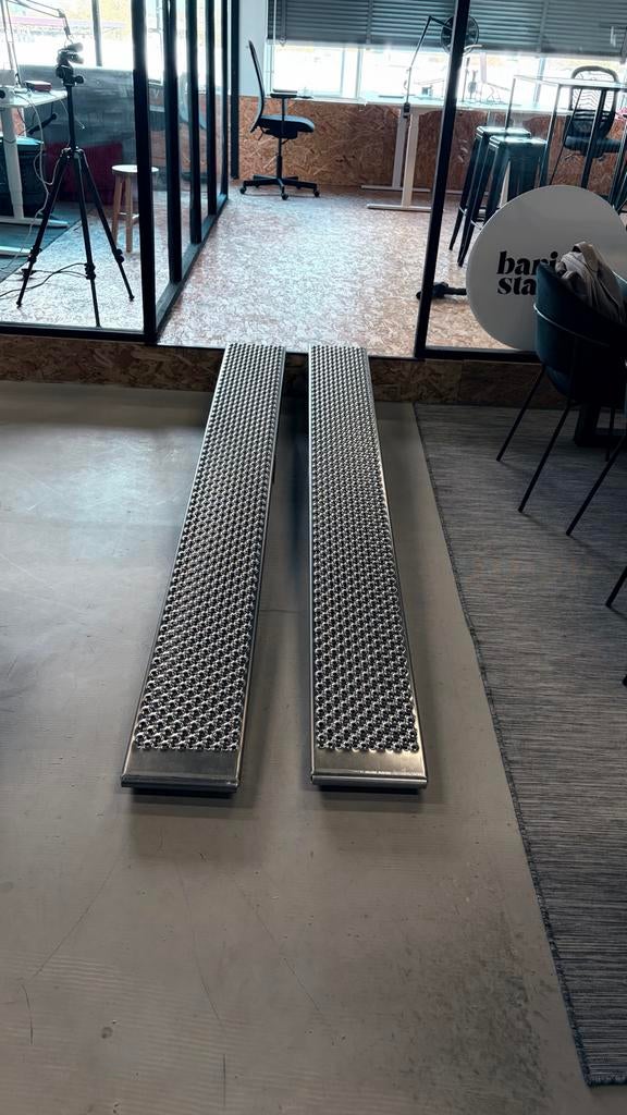 TRUTZHOLM 2x Aluminium Oprijplaten 250cm - 1000kg, Ophalen, Nieuw