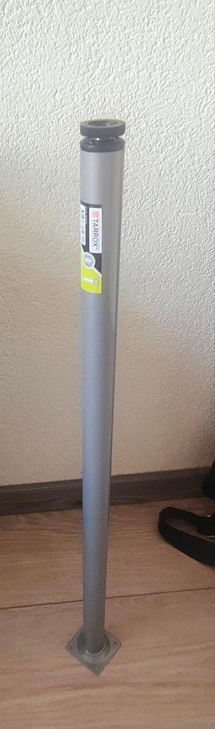 Holzbrink Tafelpoten VidaXL Eettafelpoten 2 Stuks U-vormig – Zwart Gepoedercoat Staal, 70x(72-73) Cm, Met Verstelbare Voetjes Eettafelpoten U- vormig