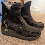 MAG Megamok nieuwe leren enkel laarzen maat 41 met rits, Zwart, Lage of Enkellaarzen, MAG, Nieuw