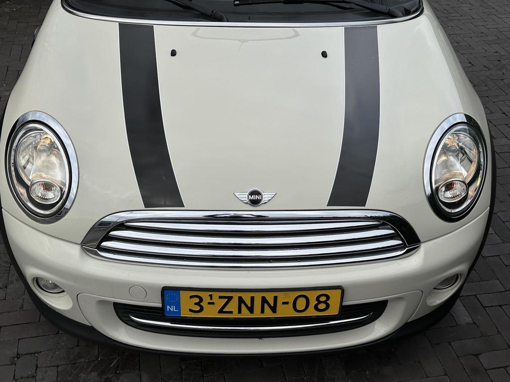 Mini Mini Cabrio 1.6 Cooper Chili Parkeersensoren achter Mis, Auto's, Mini, Euro 5, Gebruikt, Zwart, 4 cilinders