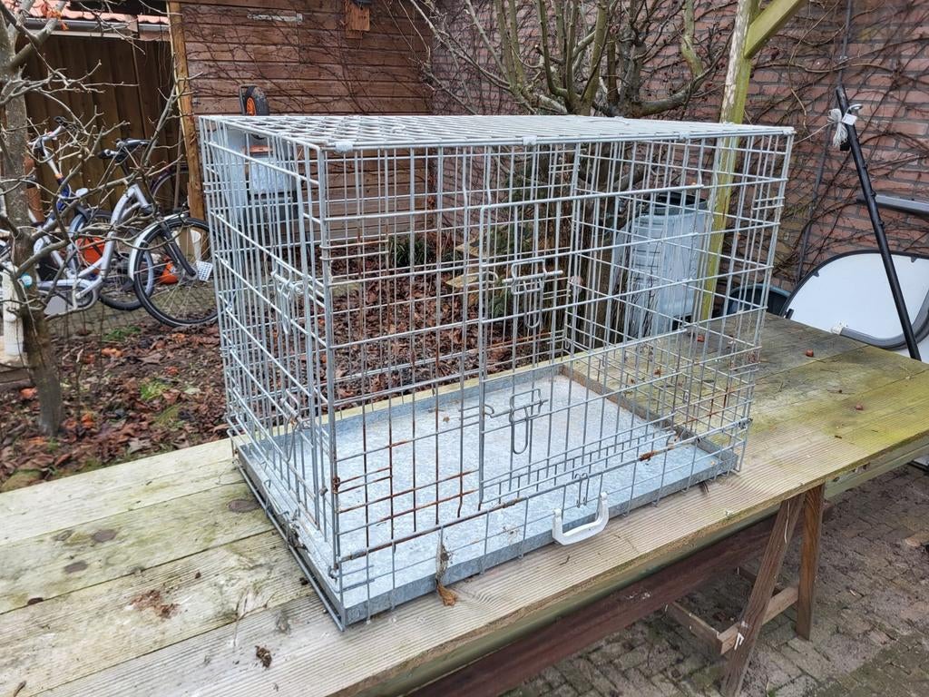 Hondenbench voor buiten, Ophalen, Gebruikt