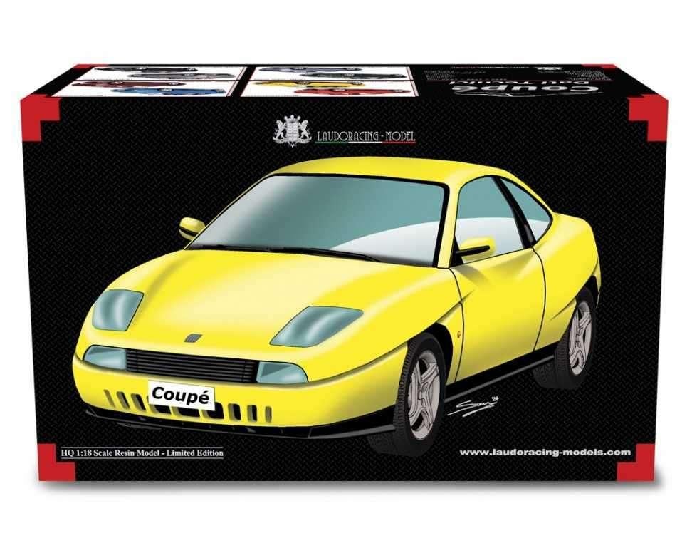 1:18  Fiat Coupé 2.0 Turbo 20v 1996  -  Nu € 101,15, Hobby en Vrije tijd, Modelauto's | 1:18, Overige merken, Laudoracing, Auto