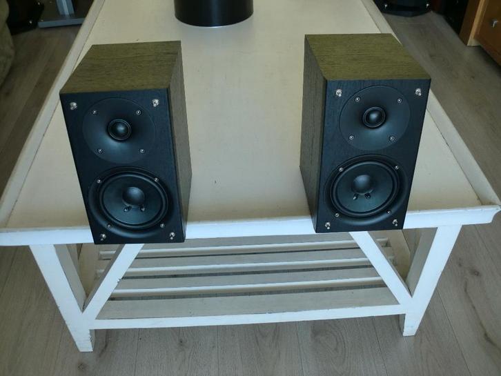 Pioneer 2 weg luidsprekers 100 watts S-HM72 te beluisteren., Audio, Tv en Foto, Luidsprekers, Zo goed als nieuw, Front, Rear of Stereo speakers