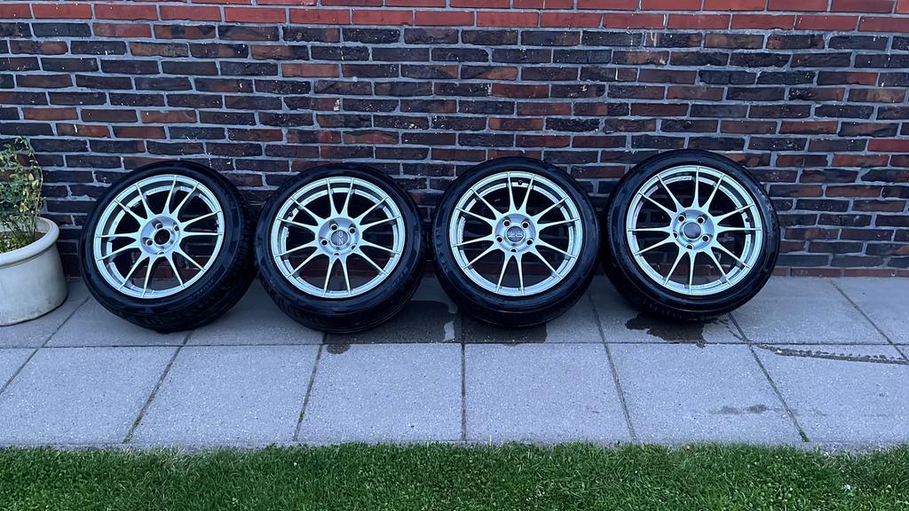 Oz Ultraleggera velgen 5x114.3, Auto-onderdelen, Banden en Velgen, Ophalen, 215 mm, Velg(en), 17 inch