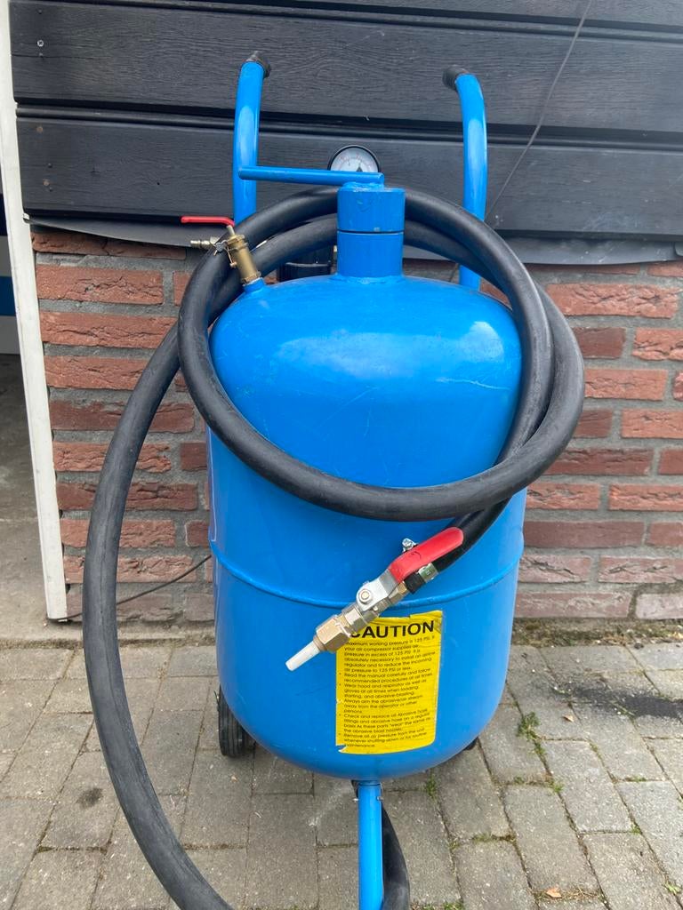 Straalketel, Ophalen, Zo goed als nieuw