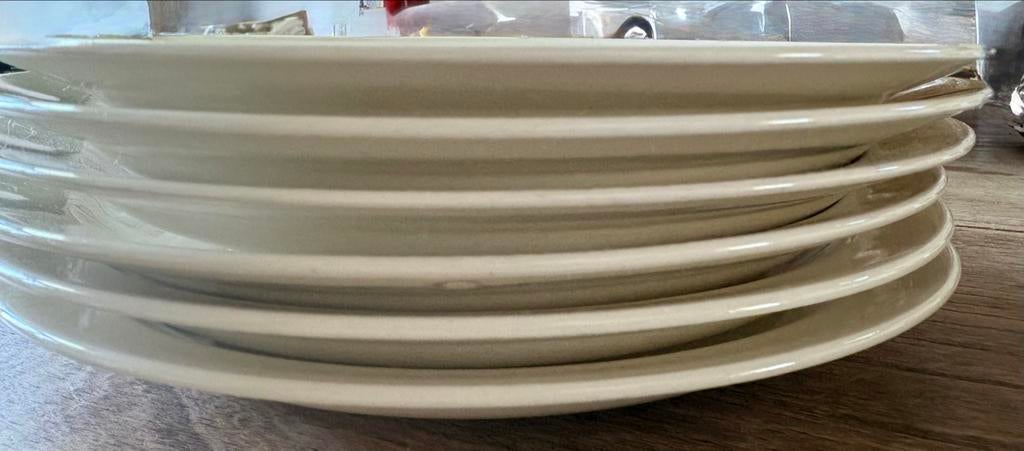 Serveerschaal en ontbijtbordjes, Huis en Inrichting, Keuken | Servies, Gebruikt, Ophalen of Verzenden, Bord(en), Wedgwood