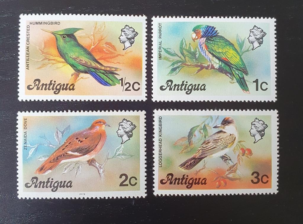 Antigua 1976 Vogels Michel 399-402 postfris, Verzenden, Postfris, Dier of Natuur