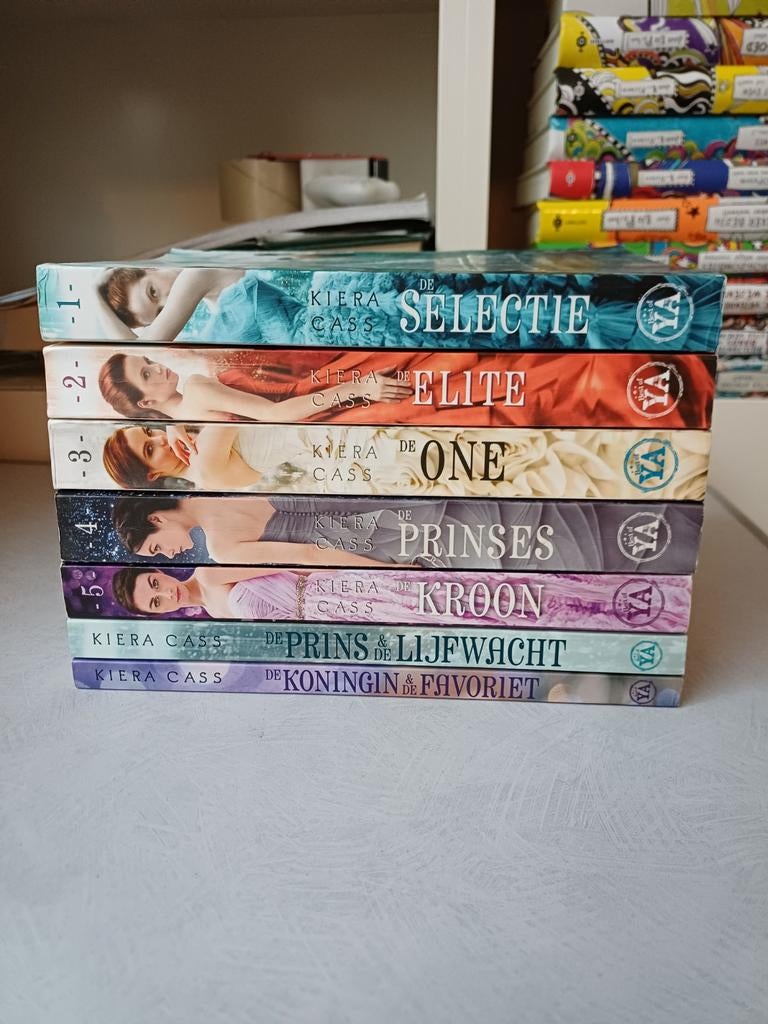 De selectie, complete serie., Ophalen of Verzenden, Gelezen, Kiera Cass