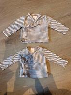 2x hema Overslagshirtjes/wikkelshirtjes maat 44, Ophalen of Verzenden, Zo goed als nieuw, Jongetje of Meisje