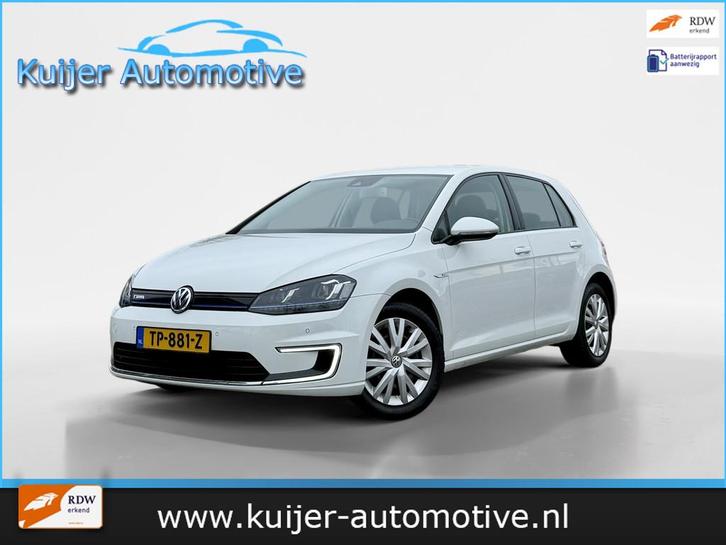 Volkswagen E-Golf E-Golf SOH 85%, Auto's, Volkswagen, Bedrijf, Te koop, Golf, ABS, Achteruitrijcamera, Airbags, Airconditioning