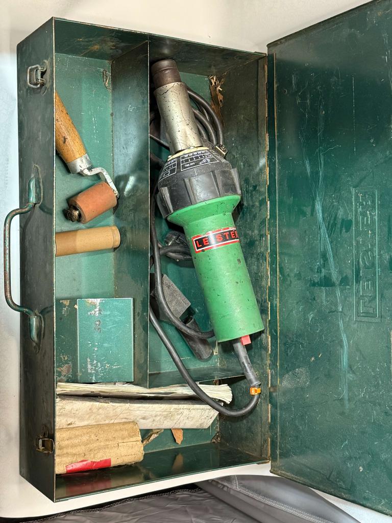 Leister Triac S heteluchtlasapparaat - pakket met accessoire, Niet ingevuld, Niet ingevuld, Niet ingevuld