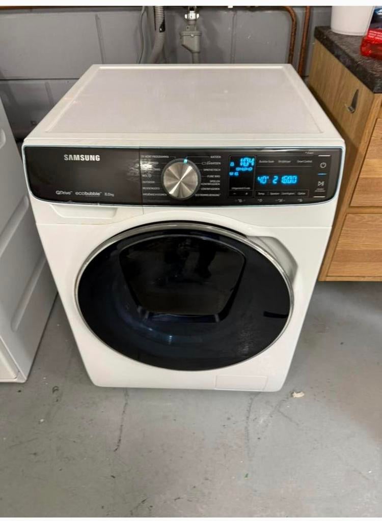 Samsung Wasmachine 8KG – 1600 toeren, Witgoed en Apparatuur, 8 tot 10 kg, Ophalen of Verzenden, Kort programma, 85 tot 90 cm
