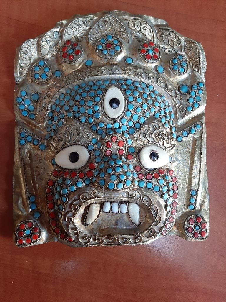 masker tibetiaans,mahakala, Ophalen of Verzenden