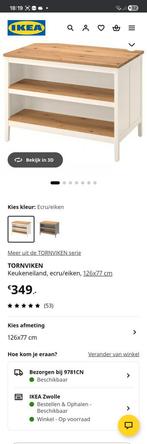 Ikea snijtafel, Huis en Inrichting, Ophalen of Verzenden, Zo goed als nieuw