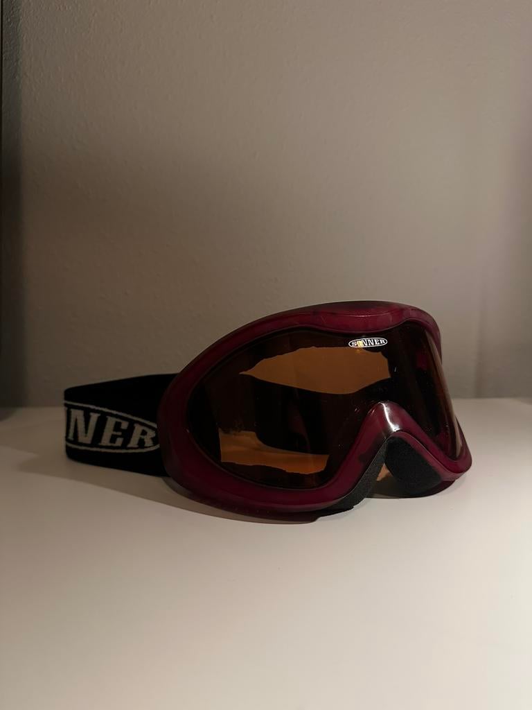 Skibril Sinner retro, Sport en Fitness, Skiën en Langlaufen, Overige typen, Zo goed als nieuw, Minder dan 100 cm, Ophalen