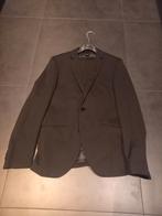 Stijlvol Zwart Herenpak Maat 48 met 2 Overhemden, Onbekend, Maat 48/50 (M), Zwart, Ophalen of Verzenden