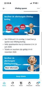 AH Efteling zegels, Ophalen