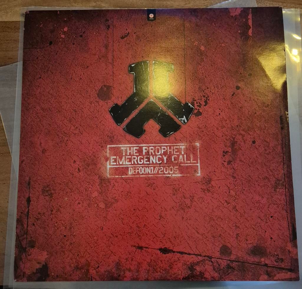 The Prophet - Emergency Call (Defqon.1 2005) Vinyl, Cd's en Dvd's, Vinyl | Dance en House, Zo goed als nieuw, Techno of Trance