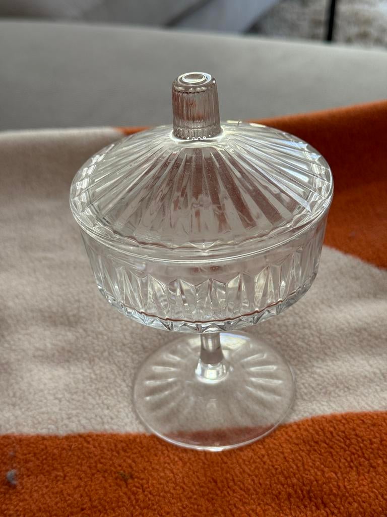 IKEA Glazen Bonbonnière vaas/potje, Antiek en Kunst, Ophalen