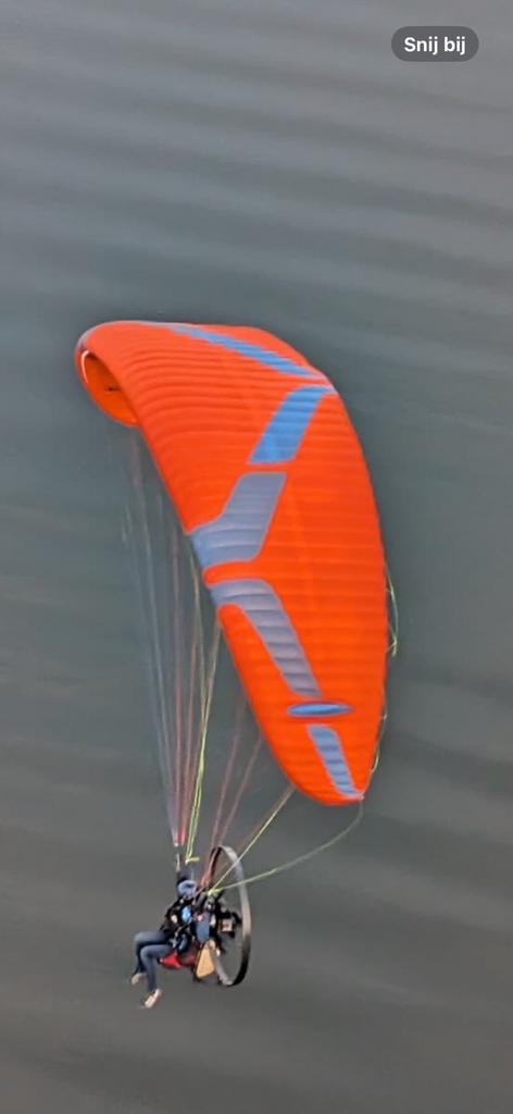Ozone viper xc-18 paramotorscherm 2x, Sport en Fitness, Zweefvliegen en Paragliding, Verzenden, Zo goed als nieuw, Scherm
