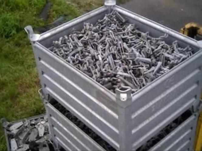 🌈Thiel kruis-klemmen / steigerbuis klem steigers 🌈, Doe-het-zelf en Verbouw, Steigers, Ophalen, Gebruikt, Overige typen, Minder dan 2 meter