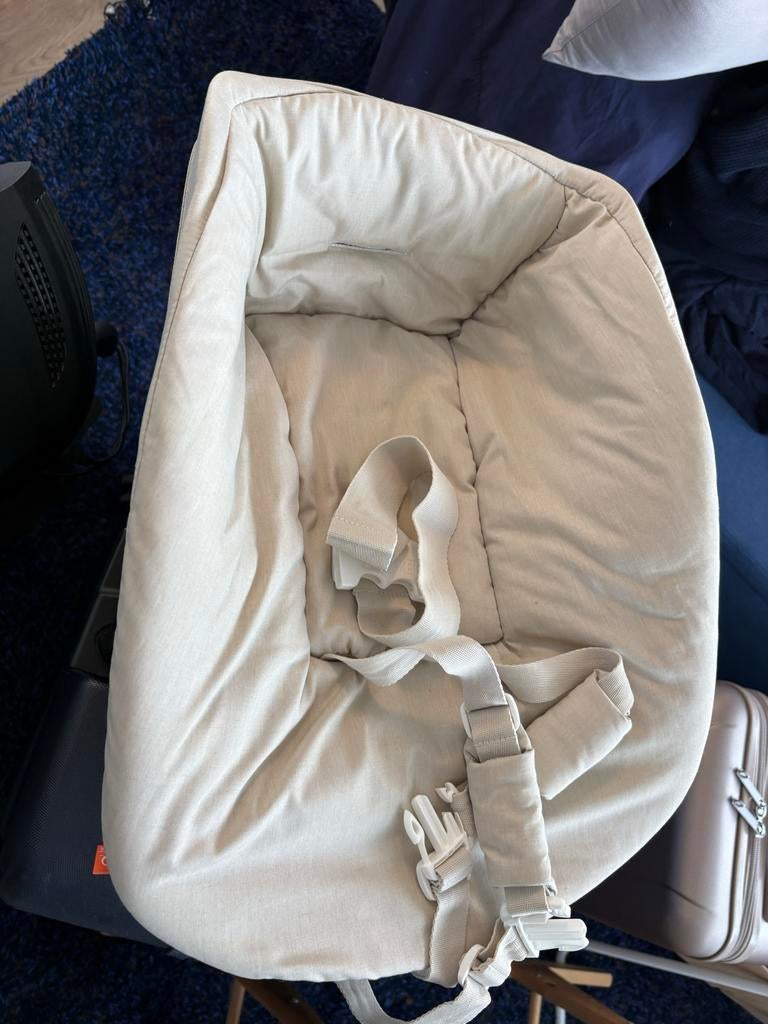 Stokke Tripp Trapp Newborn Set met hoes, Kinderen en Baby's, Ophalen, Gebruikt, Meegroeistoel, Aanschuifbaar