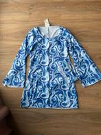 Hippie jurkje blauw wit maat s carnaval, Ophalen of Verzenden, Zo goed als nieuw, Maat 38/40 (M), Carnaval