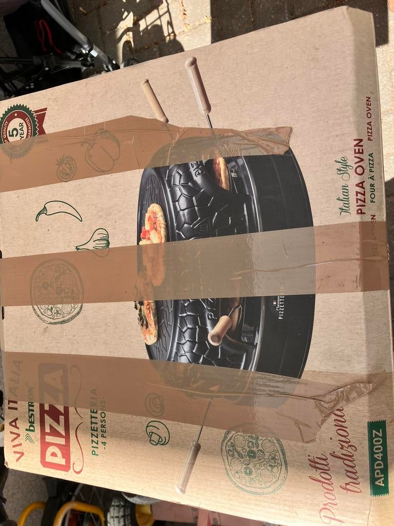 Piza oven ,Viva Italia APD 400 Z, Ophalen, Zo goed als nieuw