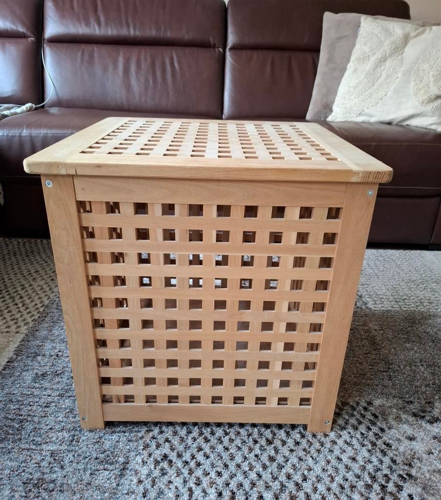 Ikea Hol kist, (bijzet) tafeltje. 50x50x50 cm., Ophalen, Minder dan 50 cm, 50 tot 100 cm, Zo goed als nieuw