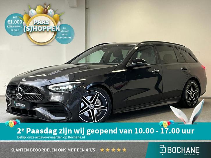 Mercedes-Benz C-klasse Estate 200 Launch Edition AMG Line |, Auto's, Mercedes-Benz, Bedrijf, Te koop, C-Klasse, 360° camera, ABS