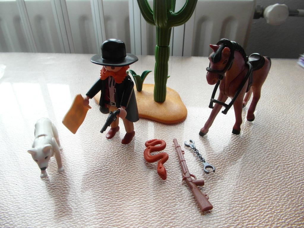 playmobil sherriff te paard 5251, Ophalen of Verzenden, Zo goed als nieuw, Complete set