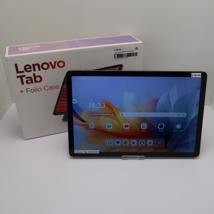 Lenovo Tab 64GB Wifi Luna Gray | in Nette Staat, Computers en Software, Windows Laptops, Zo goed als nieuw