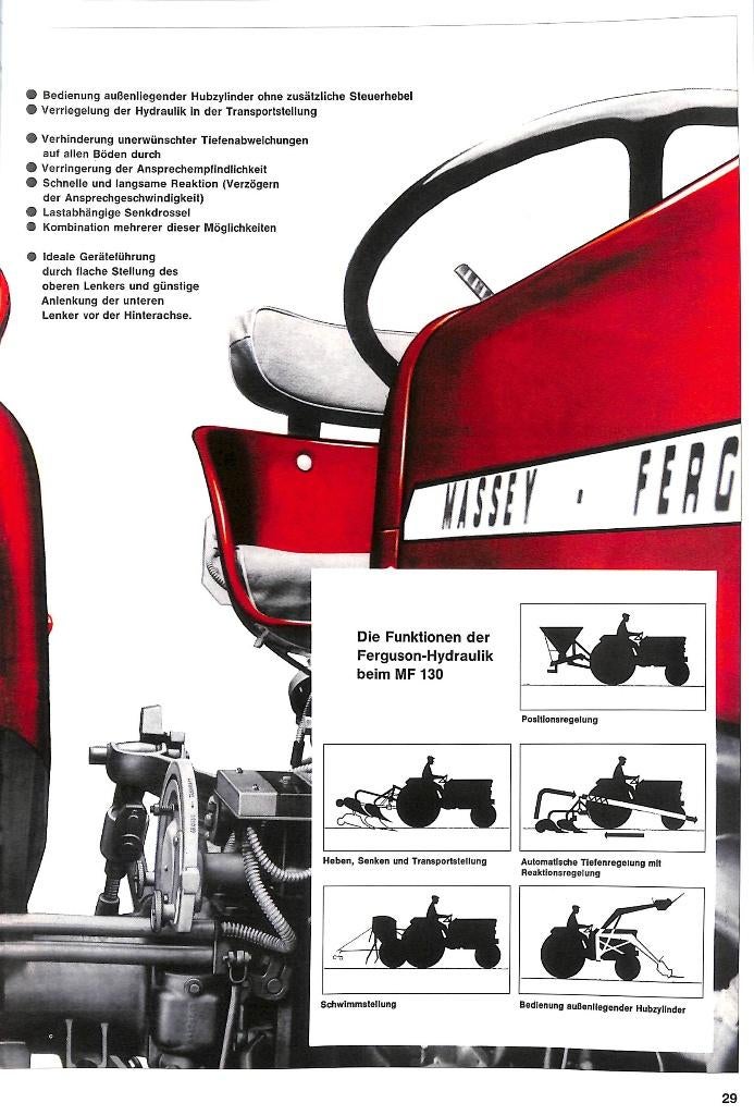 Massey Ferguson Prospekte der 100ER-Serie, Verzenden, Nieuw, Klaus Bergner, Tractor en Landbouw