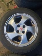 Honda vti velgen 4x100, Ophalen, Gebruikt, 15 inch, Band(en)