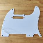 Witte Telecaster slagplaat 8 gaten / 1-laags NIEUW!, Ophalen of Verzenden, Nieuw, Elektrische gitaar