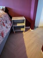 2 nachtkastjes betongrijs, Ophalen, Gebruikt, Minder dan 45 cm, Minder dan 55 cm