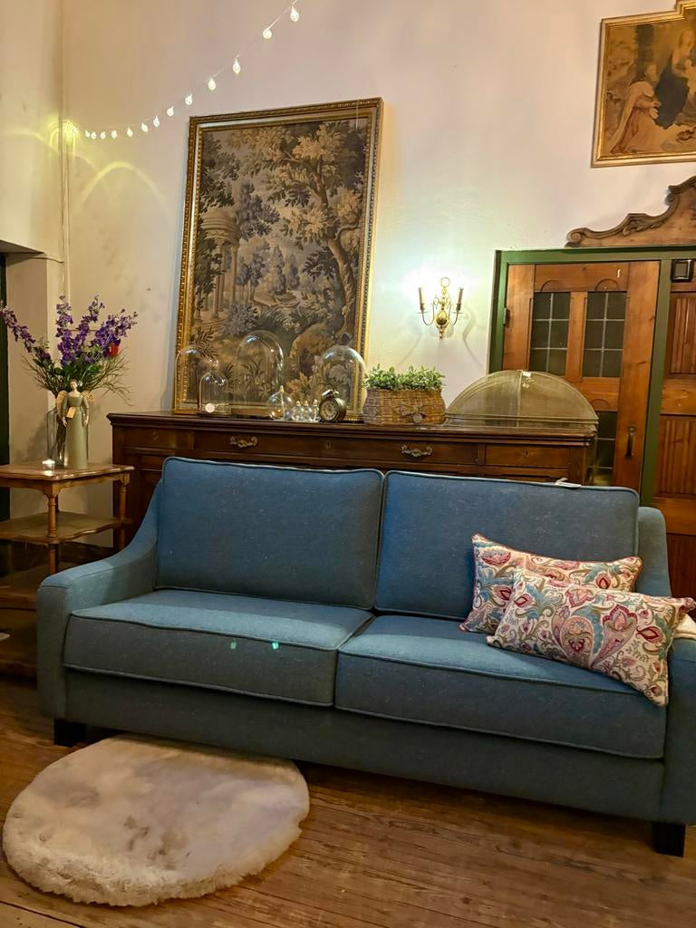 Nieuwe bank landelijke engelse stijl, Huis en Inrichting, Banken | Bankstellen, Ophalen, -, -, 75 tot 100 cm