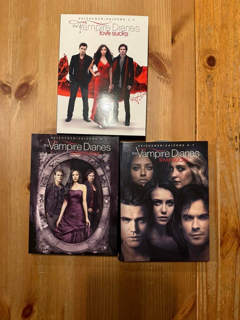 The Vampire Diaries Seizoenen 1-7 Boxset - NLO ZGAN, Verzenden, Zo goed als nieuw, Boxset