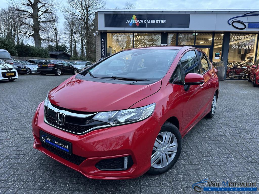Honda Jazz 1.3 i-VTEC Trend Cruise|Stoelverwarming|Trekhaak|, Auto's, Voorwielaandrijving, Stof, Gebruikt, Euro 6