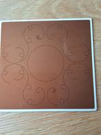 Borduurmal met sierlijke patronen, Ophalen of Verzenden, Gebruikt, Handborduren, Onderdeel of Toebehoren