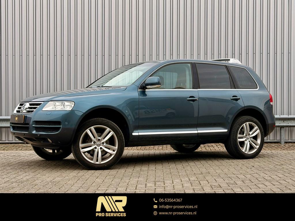 Volkswagen Touareg 4.2 V8 benzine (bj 2006, automaat), Auto's, Automaat, 4172 cc, Gebruikt, 8 cilinders