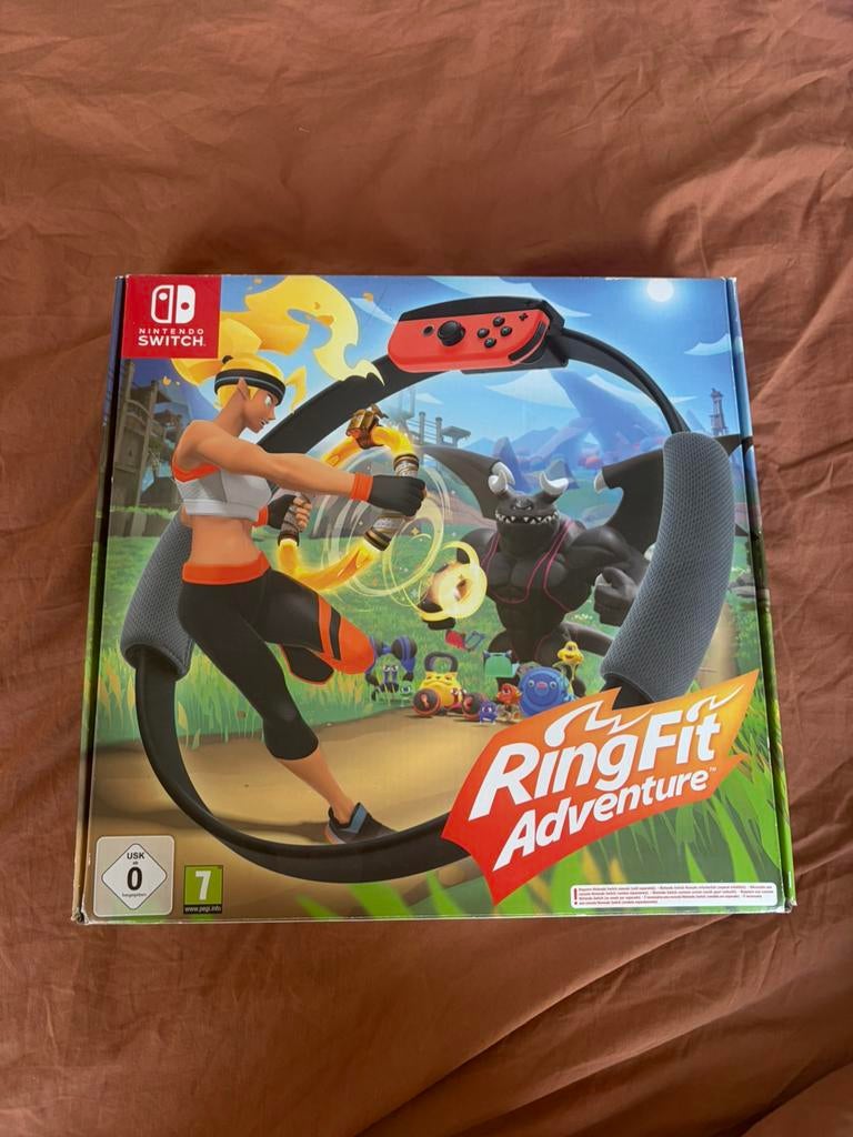 Nintendo Switch spel Ringfit Adventure, Ophalen, 1 speler, Zo goed als nieuw, Sport