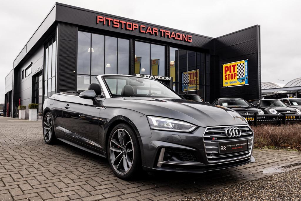 Audi S5 Cabriolet 3.0 TFSI S5 quattro Pro Line Plus, RS-stoe, Auto's, Audi, Gebruikt, 2995 cc, Cabriolet, Leder