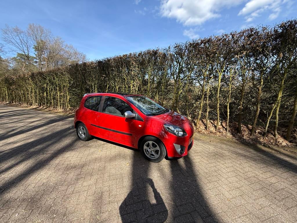 Renault Twingo 1.2 16V 2007 Rood, Voorwielaandrijving, 4 cilinders, 4 stoelen, Origineel Nederlands
