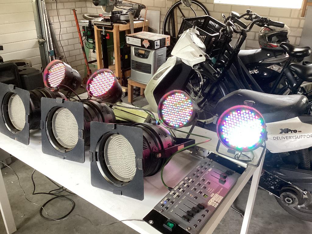 Led parren, Ophalen, Gebruikt, Licht, Geluidgestuurd