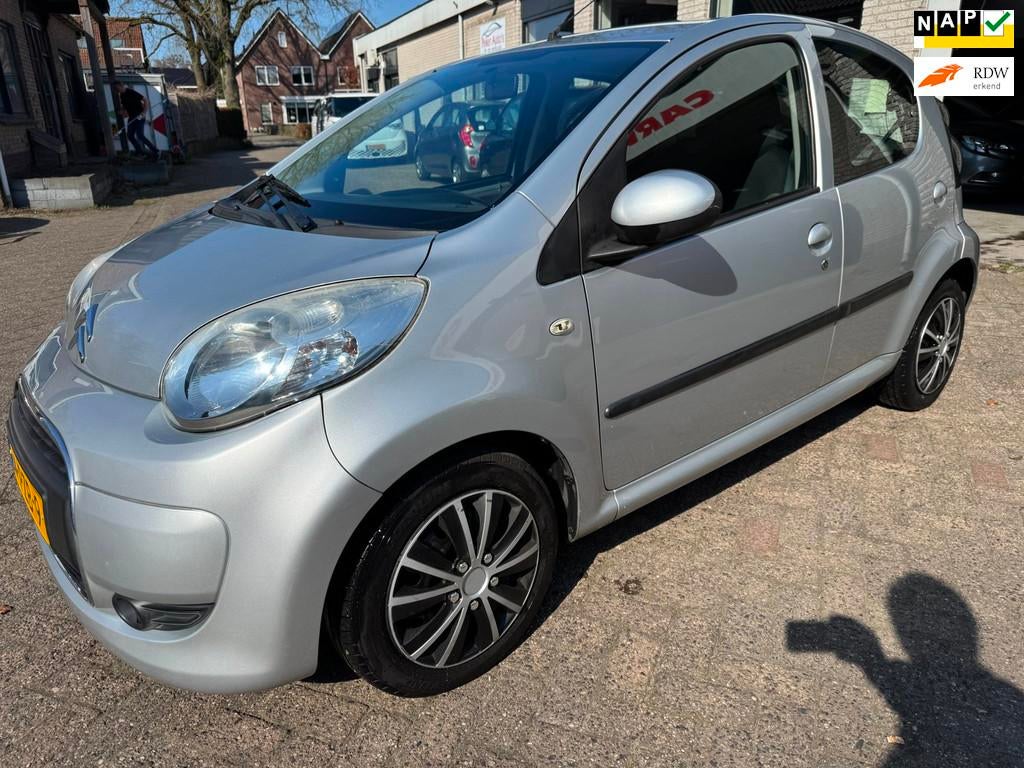 Citroen C1 1.0-12V Ambiance AIRCO ORG 105071 KM NAP O.H BOEK, Auto's, Voorwielaandrijving, Euro 5, Gebruikt, 4 stoelen